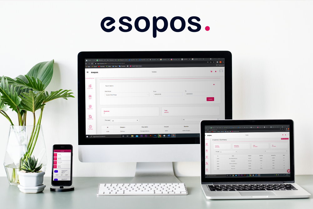 Image showing Esopos pos dashboard
