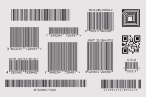 different kinds of barcode data